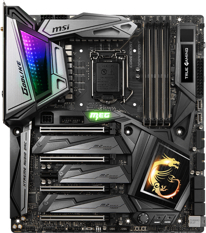 MSI MEG Z390 GODLIKE マザーボード Review: MSI MEG Z390 Godlike - Mainboard - HEXUS.net